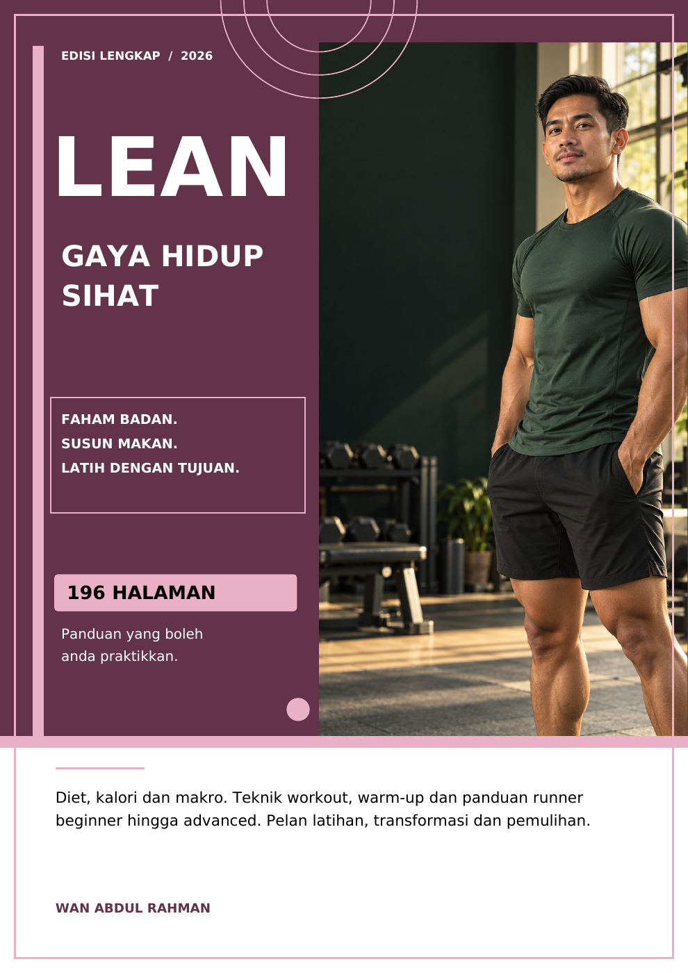 Kulit sebenar ebook LEAN oleh Wan Abdul Rahman